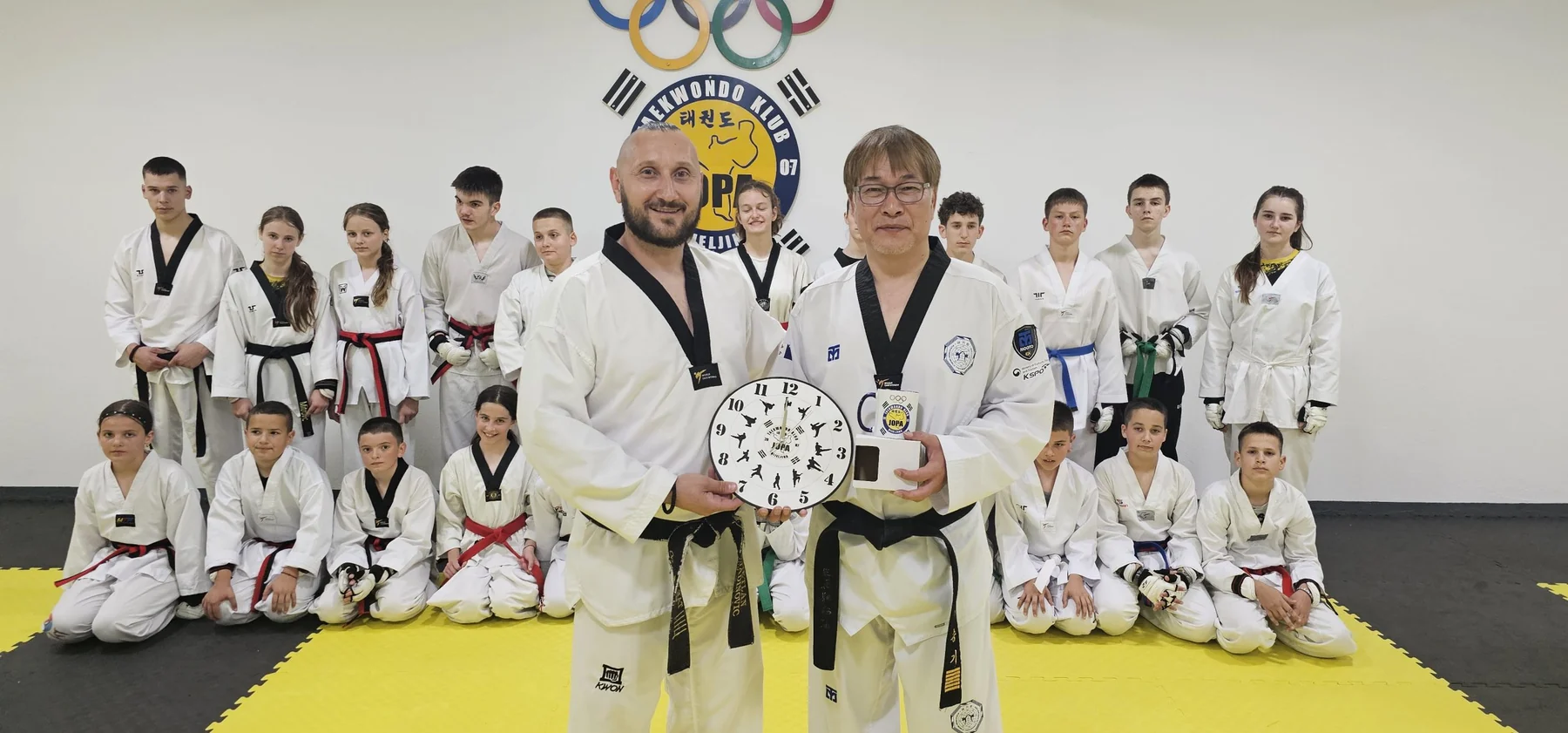 Završene pripreme sa Hong Seung Kijem: pohvale sportistima Jope