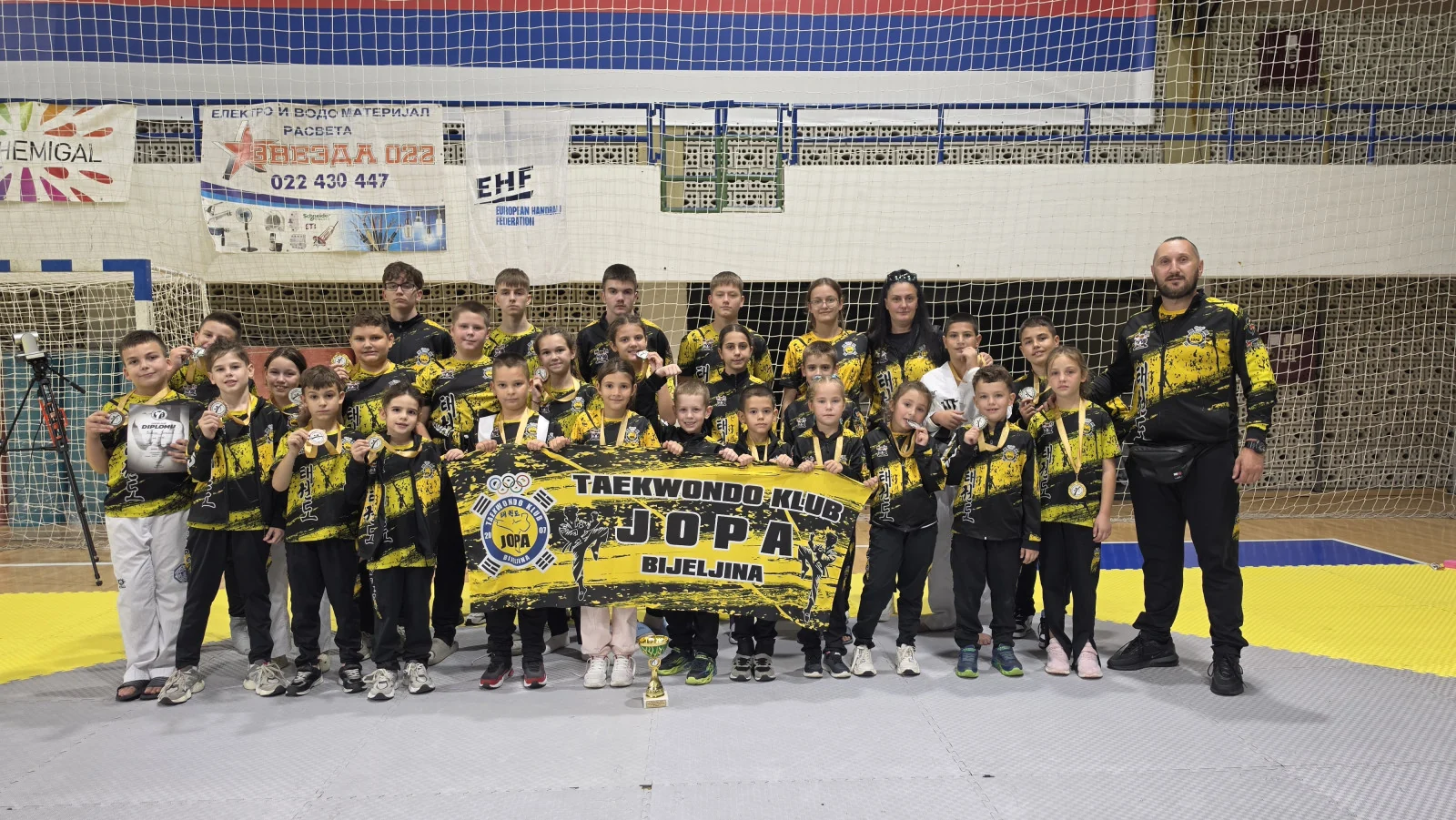 Taekwondo klub Jopa Bijeljina · NAŠ TIM. NAŠ PONOS.